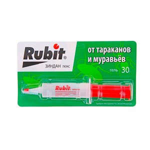 Рубит гель от тараканов и муравьев Рубит гель от тараканов и муравьев